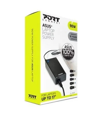 Port Connect 90W Notebooks Adapter Asus