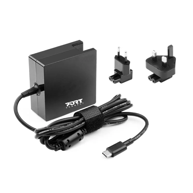 Port Connect 65W USB-C Notebook Adapter - Image 1