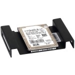 ORICO 5.25" to 2.5" and 3.5" HDD Bracket Aluminium - Black - Image 3