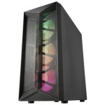 FSP CMT211A ATX Gaming Chassis - Black - Image 5