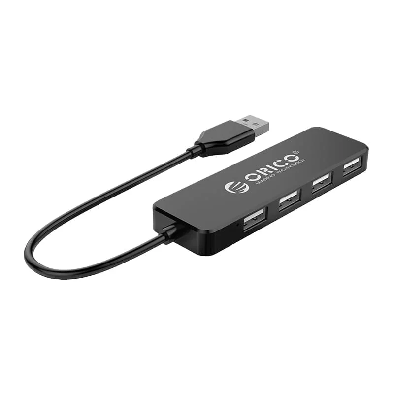ORICO USB2.0 Hub Black 30cm - Image 1