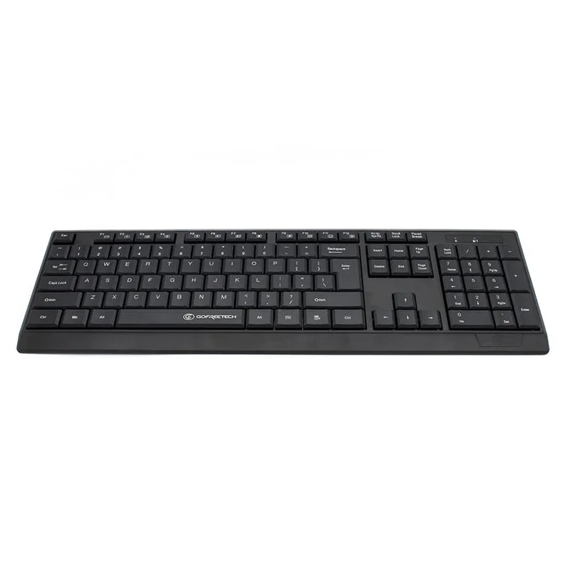 GoFreetech Wireless KB/MOUSE Combo - Black - Image 3