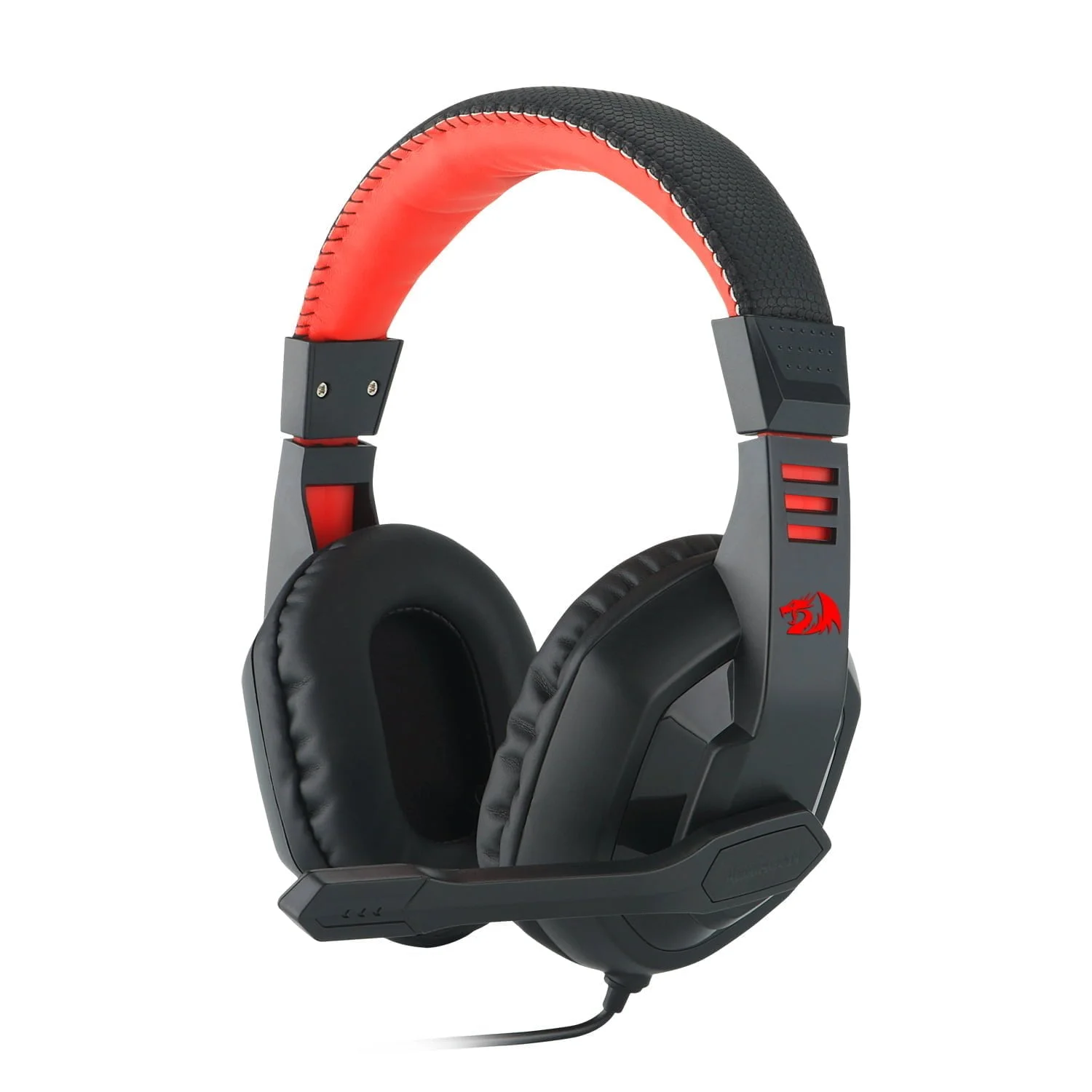 REDRAGON Over-Ear ARES Aux Gaming Headset - Black - Image 1