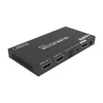 HDCVT 1x2 HDMI 2.0 Splitter with Scaler/Audio Extract EDID HDCP 2.2 - Image 3
