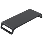 ORICO Wooden Desktop Monitor Stand - Black - Image 2