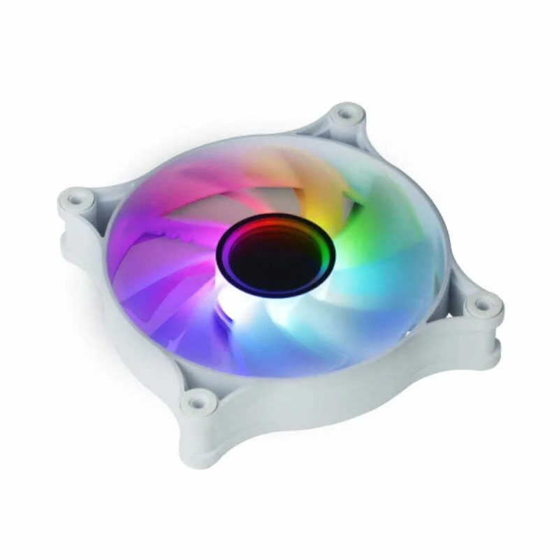 Raidmax NV-IT120FW 120mm ARGB Case Fan - White - Image 3