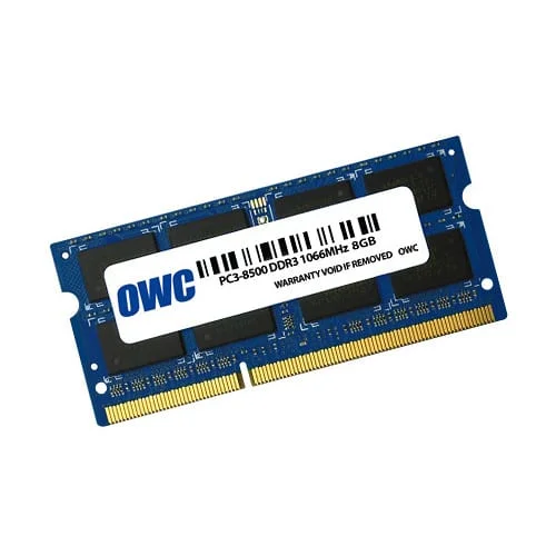 OWC Mac 8GB 1066Mhz DDR3 SODIMM Memory - Image 1