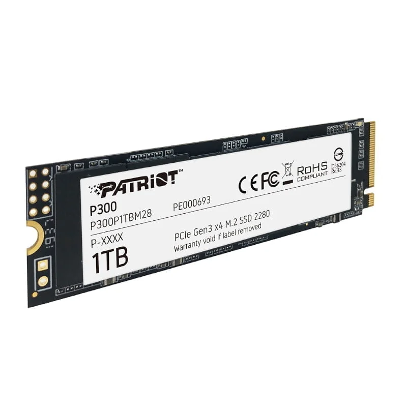 Patriot P300 1TB M.2 PCIe NVMe SSD - Image 2