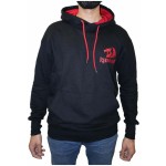 REDRAGON HOODIE WITH FRONT and BACK LOGO - BLACK - LARGE