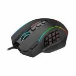 REDRAGON PERDICTION 4 12400DPI RGB MMO Ergo Gaming Mouse - Black - Image 2