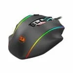 REDRAGON PERDICTION 4 12400DPI RGB MMO Ergo Gaming Mouse - Black - Image 3