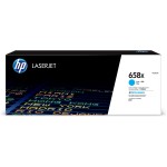 HP 658X Cyan LaserJet Toner Cartridge