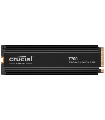 Crucial T700 2TB M.2 NVMe Gen5 with Heatsink NAND SSD