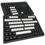 REDRAGON KeyCaps Black and White PBT 150Key set - Image 5