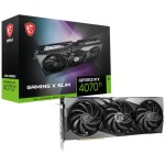 MSI Nvidia GeForce RTX 4070Ti Gaming X SLIM 12G GDDR6X 256-BIT Graphics Card